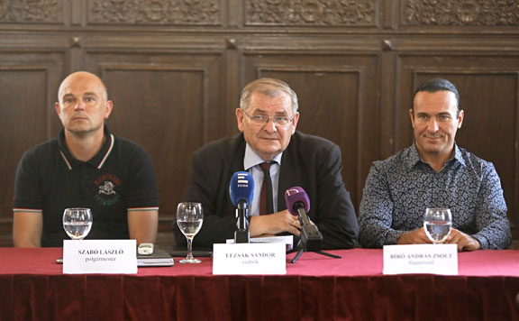 Szabó László, Lezsák Sándor és Bíró András Zsolt 20180801