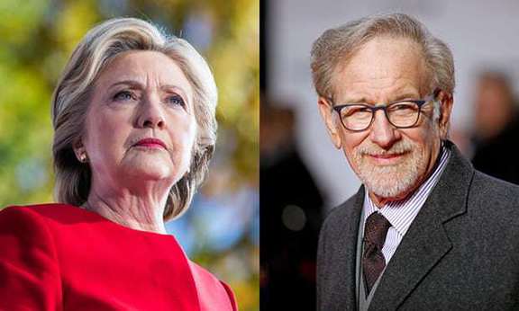 Hillary Clinton é Steven Spielberg