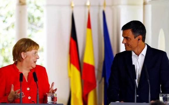 merkel sánchez