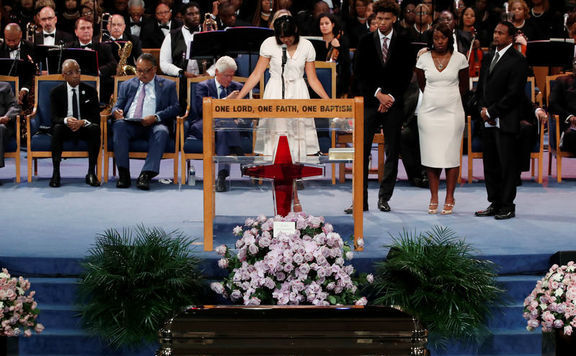 aretha franklin búcsúztatás