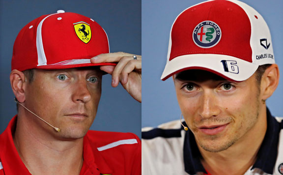 Forrás: mh Räikkönen és Leclerc 20180912