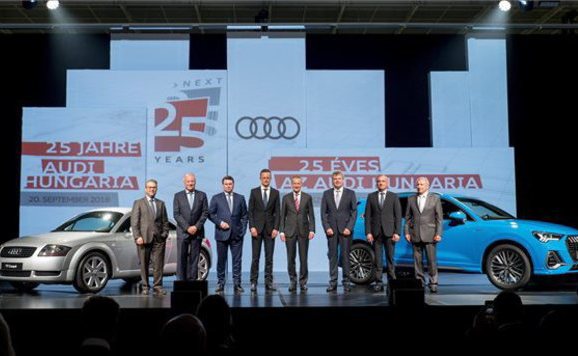 jubilál az audi576
