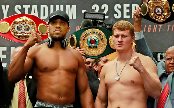 Anthony Joshua és Alekszandr Povetkin 20180922
