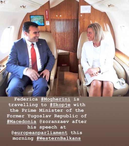 zaev mogherini