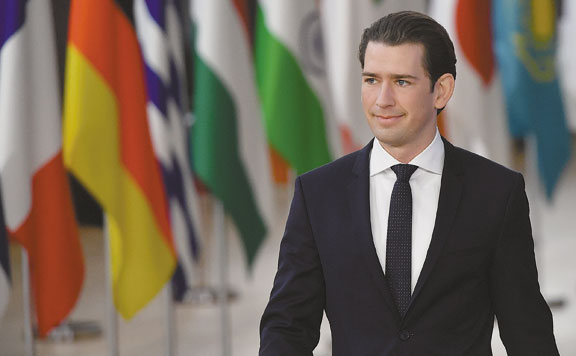 Forrás: mh Sebastian Kurz 20181101