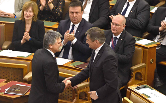 Kövér László és Marek Kuchcinski 20181209