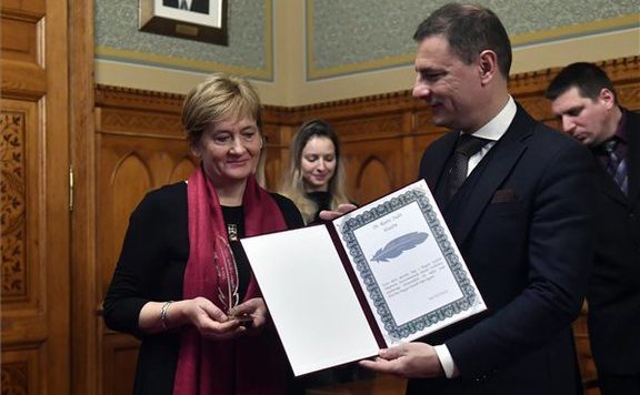 nyelvőr díj