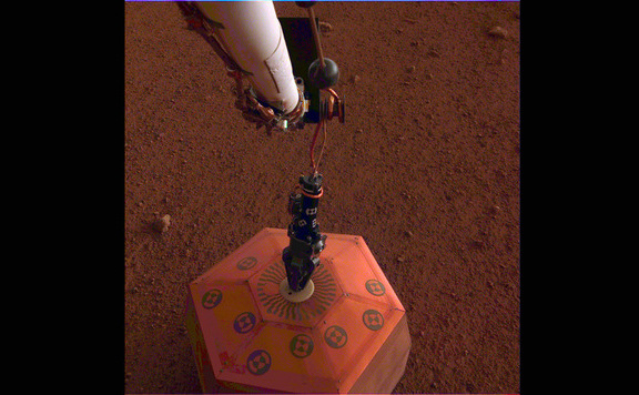 Fotó: MH Először észlelt rengést a Marson az InSight űrszonda