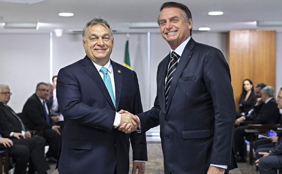 Forrás: mh Orbán és Bolsonaro 20190103