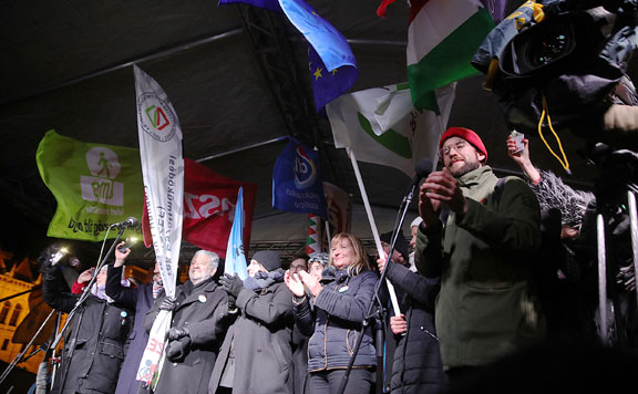 Forrás: mh tüntetés 20190112