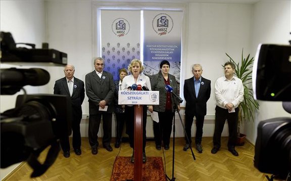 MKKSZ sztájk