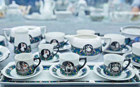 porcelán
