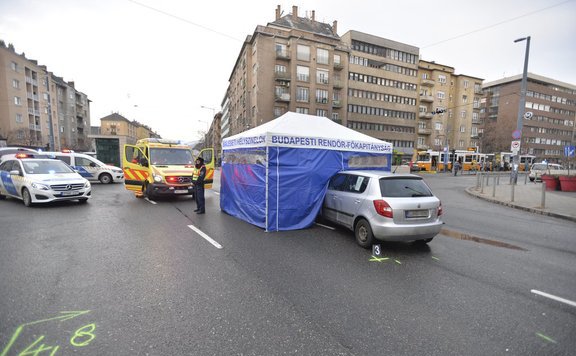 újbuda gázolás