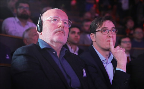 Timmermans és Karácsony 20190217
