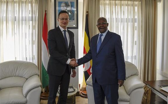 Szijjártó uganda