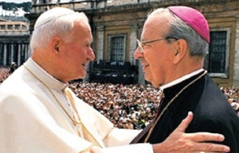 II. János Pál pápa és Alvaro del Portillio boldog