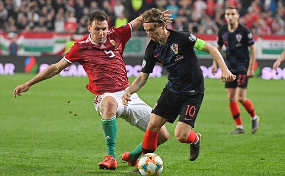 Szalai Ádám és Luka Modric 20190325