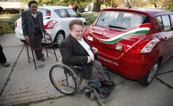 Mozgássérült autó